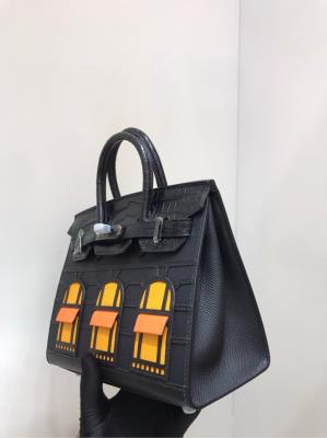 wholesale quality hermes faubourg birkin midnight